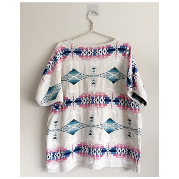 Chaps Southwestern Tribal Top - Picture 8 of 9